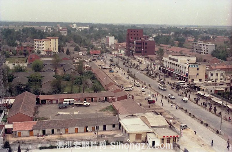 90年代泗洪东风路湖西商场老照片