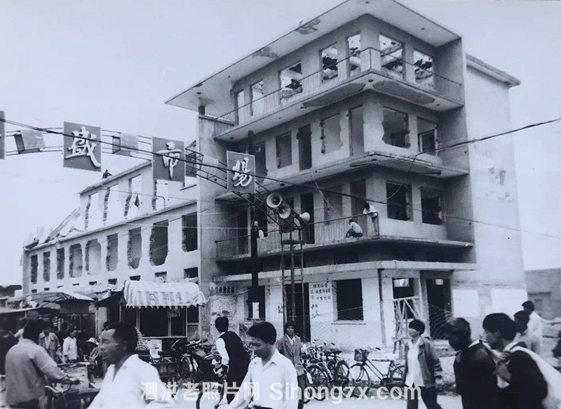 90年代的泗洪洪盛菜市老照片