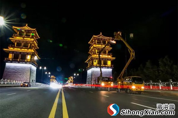 泗洪县路灯改革创新 城区亮灯率99%以上