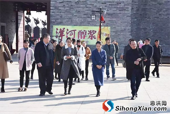 泗洪十余家旅行社齐聚古徐阁景区踩线