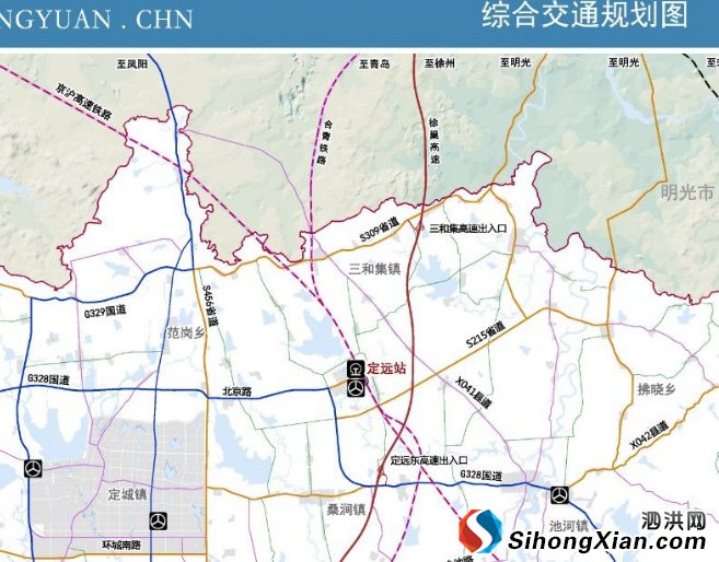 合新高铁在定远站可以和京沪高铁互通吗?