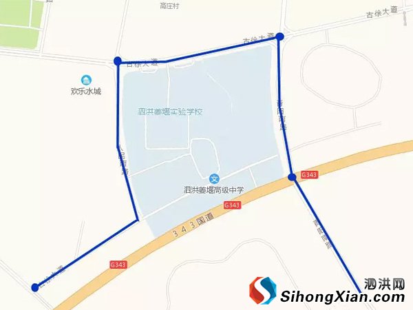 高考期间,泗洪这些考点周边道路将实施临时交通管制