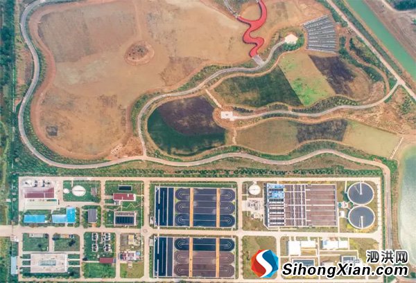 泗洪城区又多了一个新公园:尾水湿地生态公园