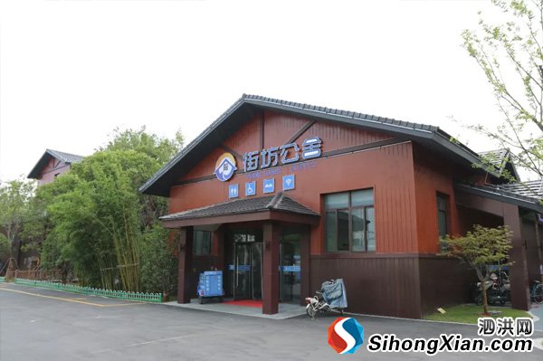 泗洪城区又有五座大气、上档次的公厕投入使用