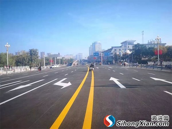 泗洪青阳路高架桥正式通车 交通使用说明书来了