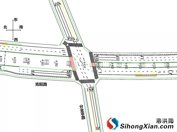 泗洪青阳路高架桥正式通车 交通使用说明书来了