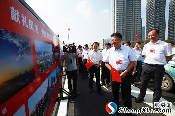 泗洪县首座高架桥正式通车